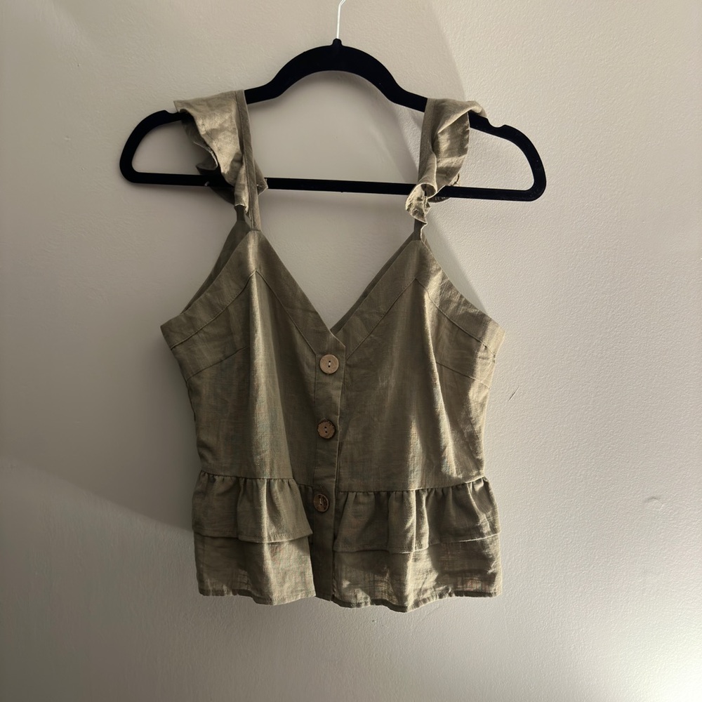 Small sleeveless blouse